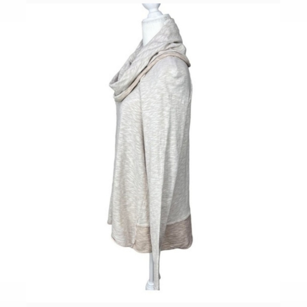 FREE PEOPLE BEACH Cocoon Cowl Neck Two Body Pullover Top - Picture 2 of 8